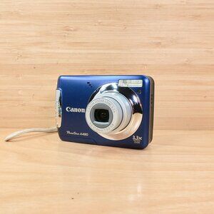 Canon PowerShot A480 / 10MP Digital Camera / Compact Point & Shoot / Tested